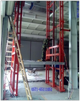 加装液压升降机-【效果图,产品图,型号图,工程图】-中国