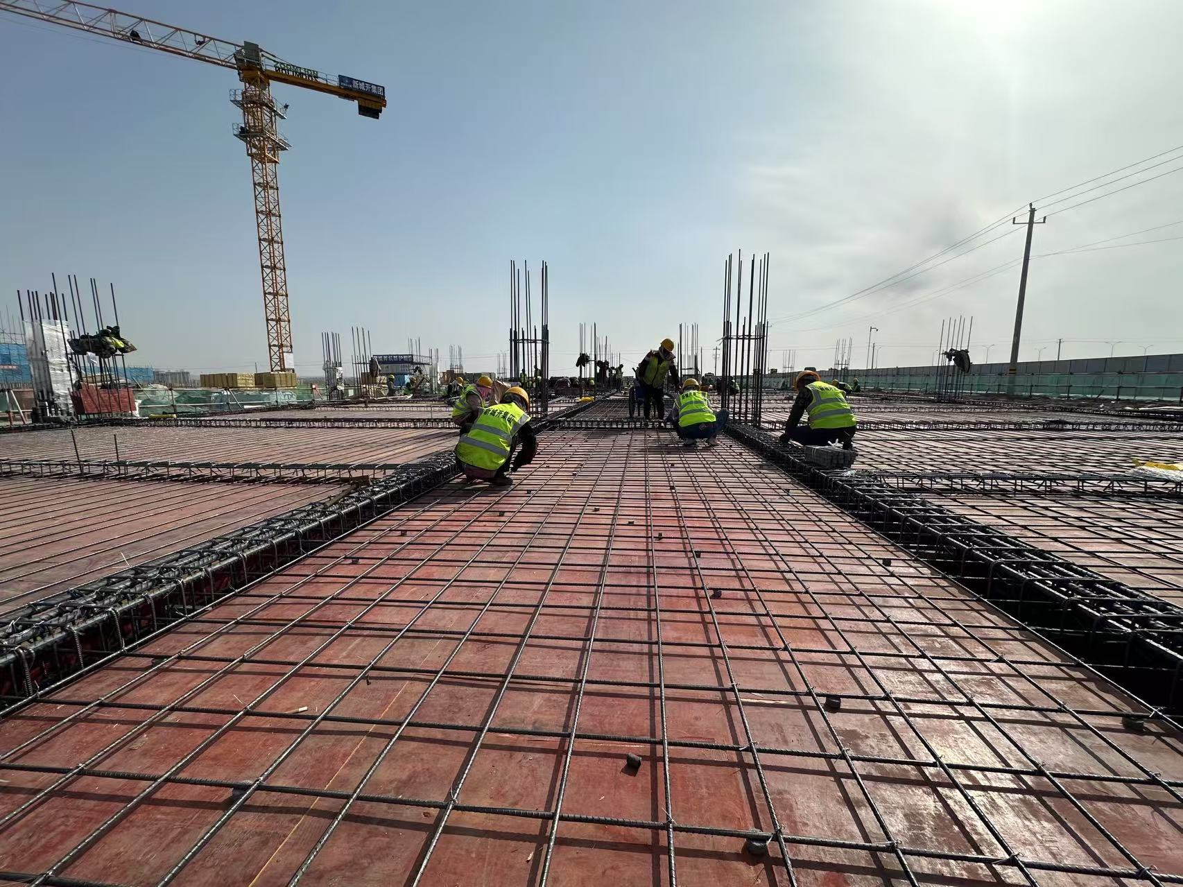 建设正当时 抢抓黄金期 新城开集团各建筑安装工程项目持续刷新进度条